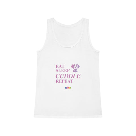Women's Tank Top - Eat, Sleep, Cuddle