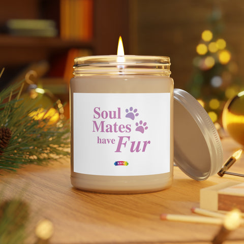 Scented Candles, 9oz - Soulmates have fur.