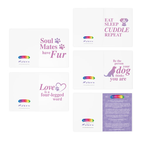 Multi-Design Greeting Cards (5-Pack) The Pet Pack